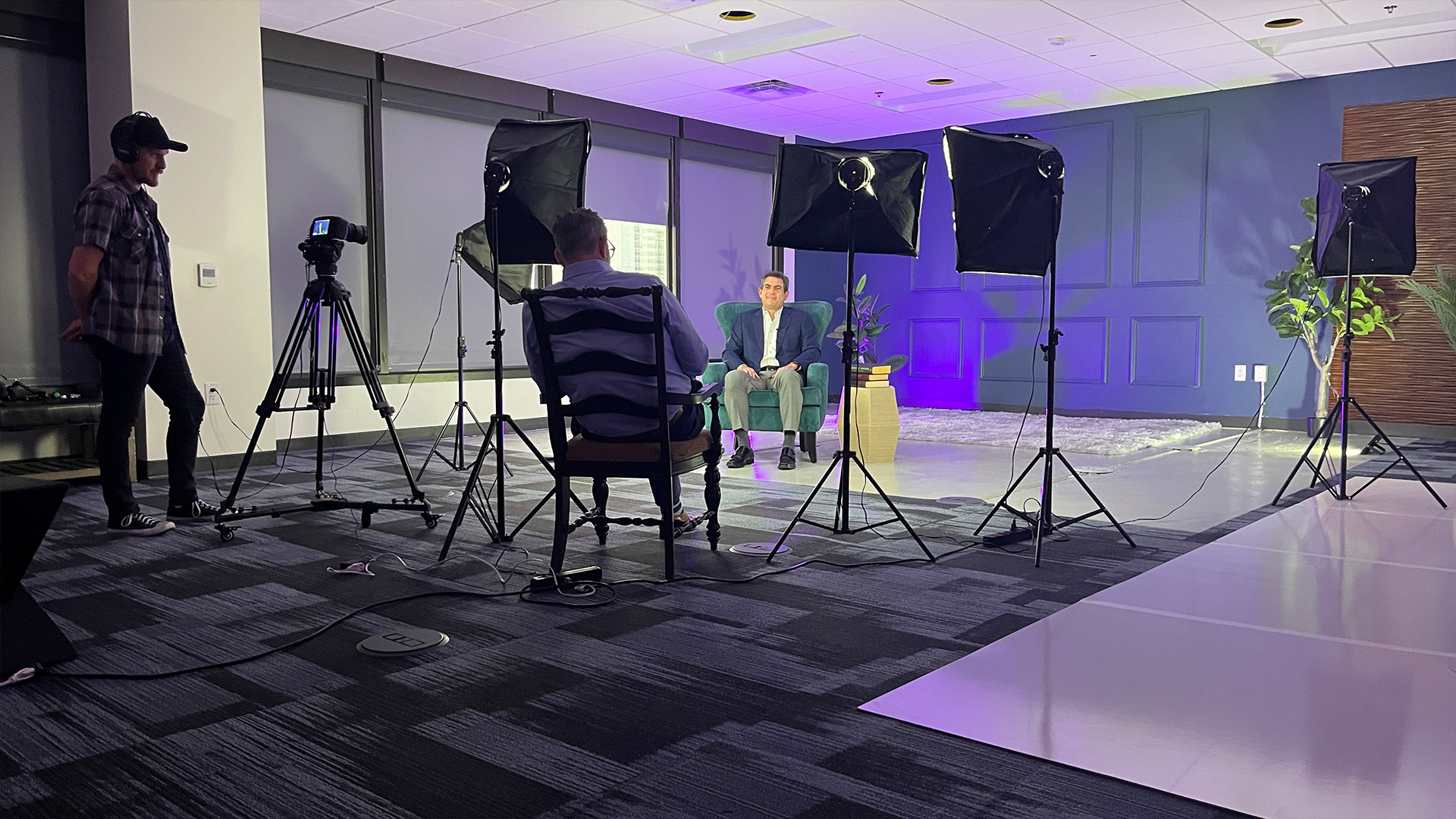 Video production at our AZ Center studios