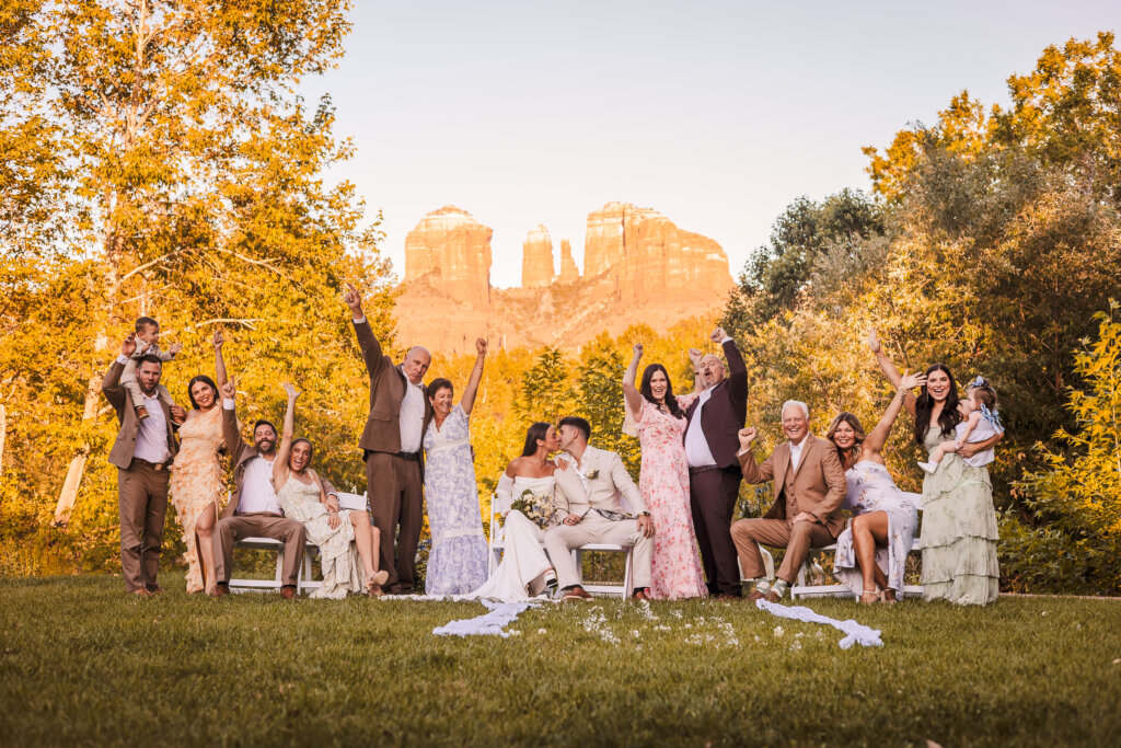 Sydney & Jordan — Sedona Wedding - bridal party