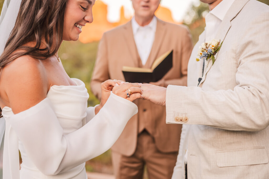 Sydney & Jordan — Sedona Wedding - service