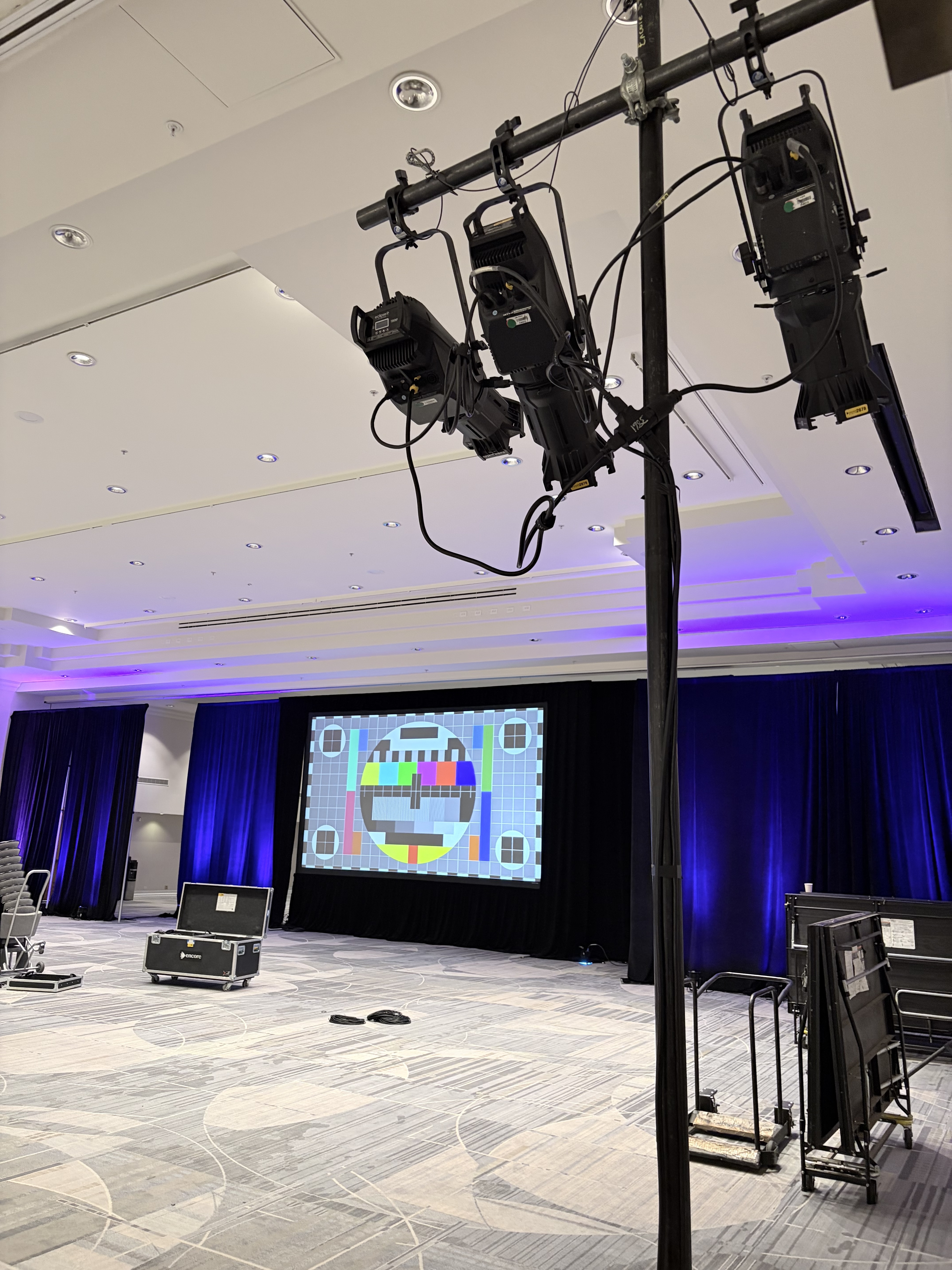Women of Achievement IMAG setup at the Arizona Biltmore Resort