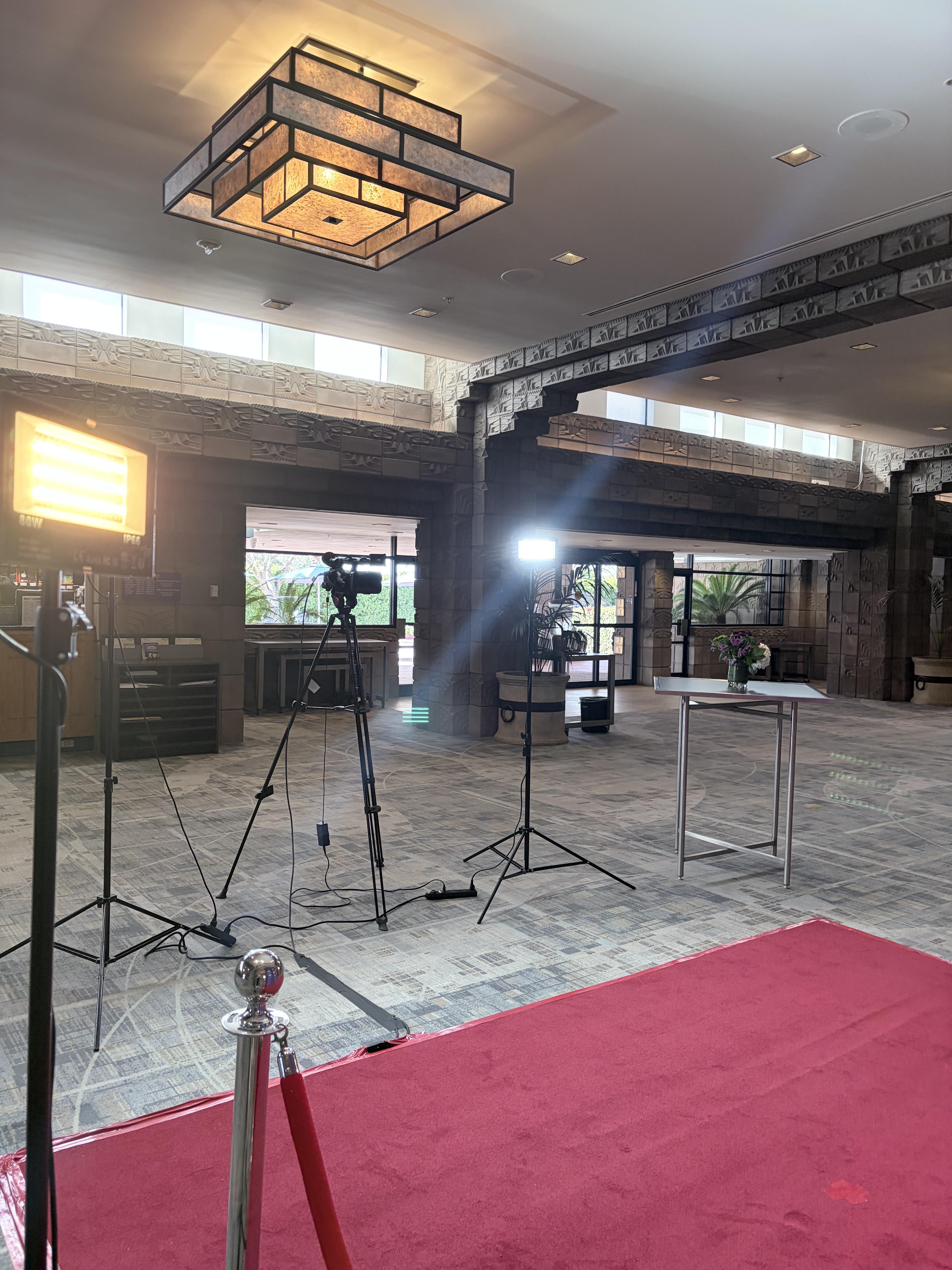 Women of Achievement red carpet setup at the Arizona Biltmore Resort